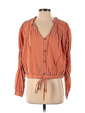 Love, Whit by Whitney Port Long Sleeve Blouse (view 1)
