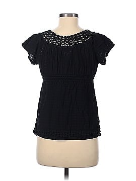 Max Studio Specialty Products Short Sleeve Blouse (view 2)