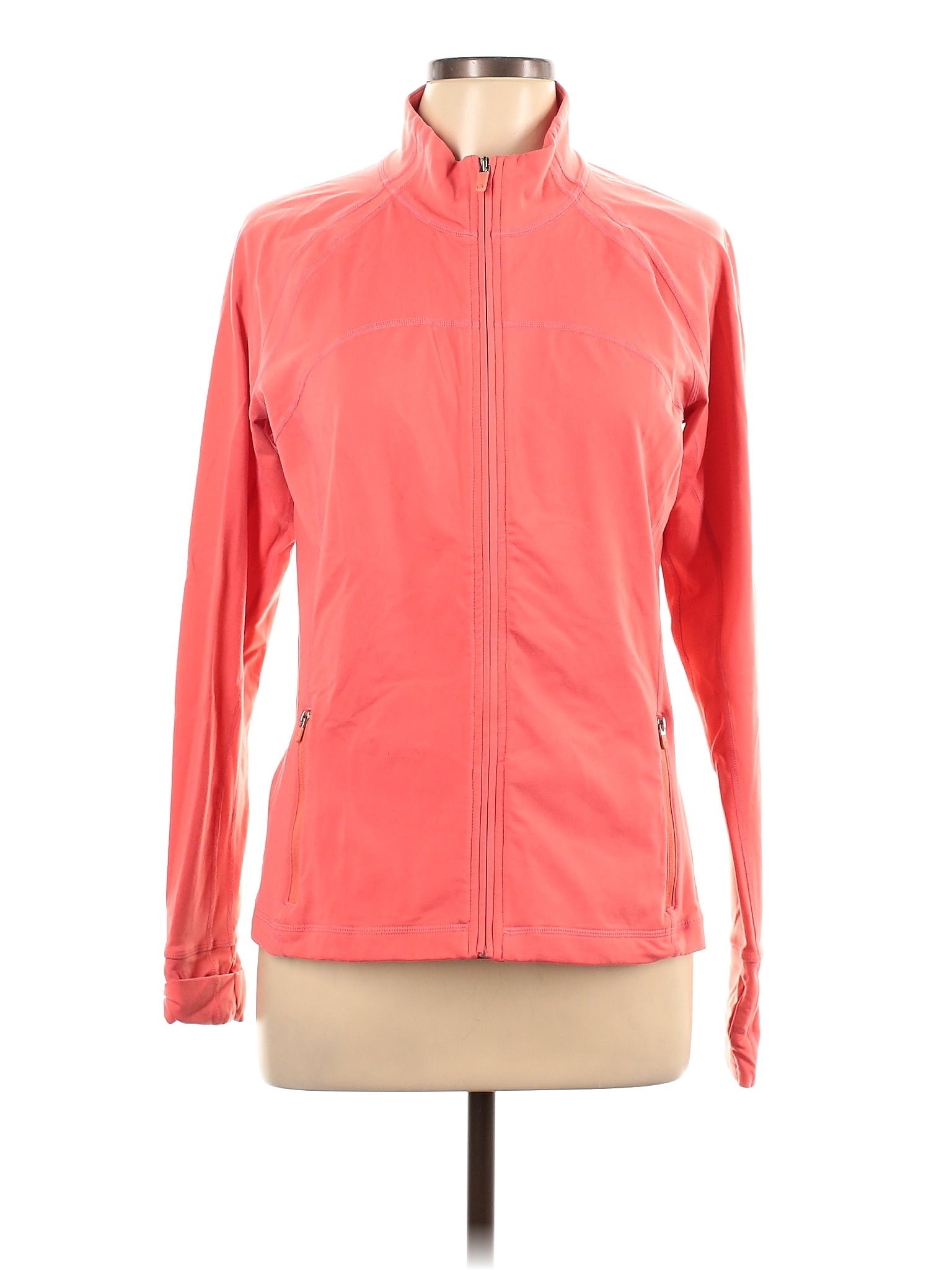 Gap Body Solid Pink Track Jacket Size L 57 Off Thredup