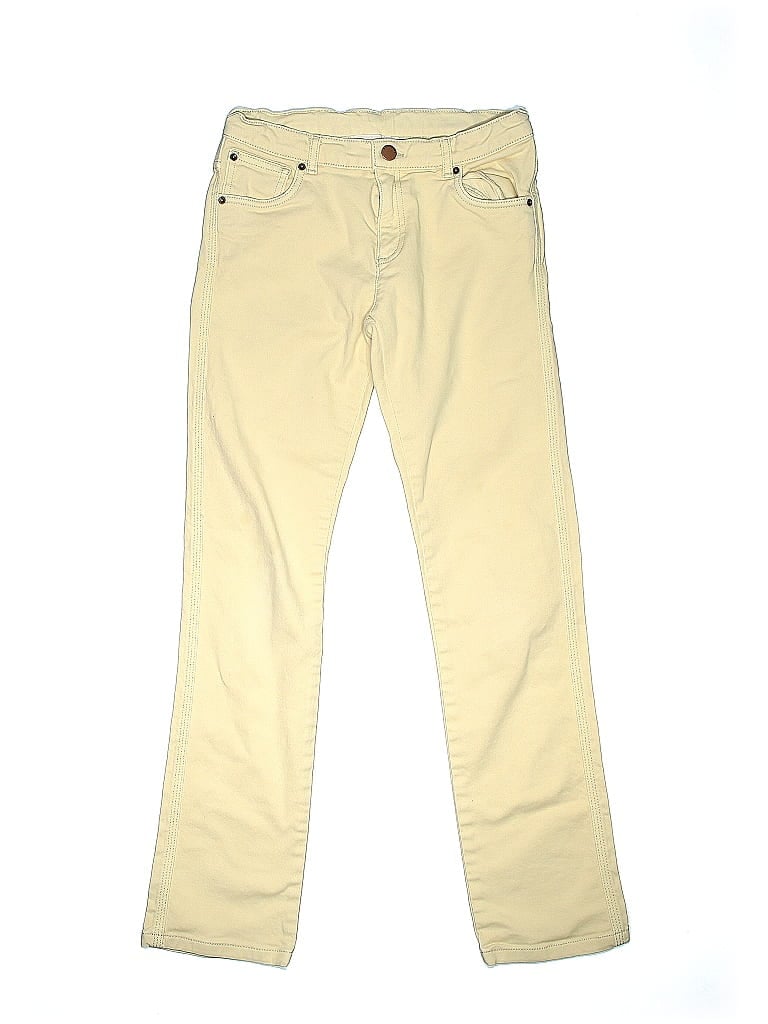 Pre-owned Bonpoint Kids' Jeans In Yellow