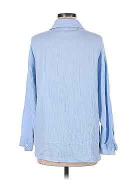 Collection By Cezele Long Sleeve Button-Down Shirt (view 2)