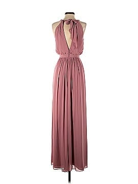 Watters Blush Fleurette Gown (view 2)