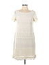 London Times 100% Polyester Ivory Casual Dress Size 10 - photo 1