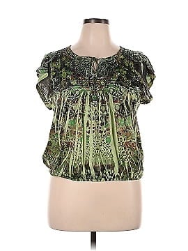 One World Short Sleeve Blouse (view 1)