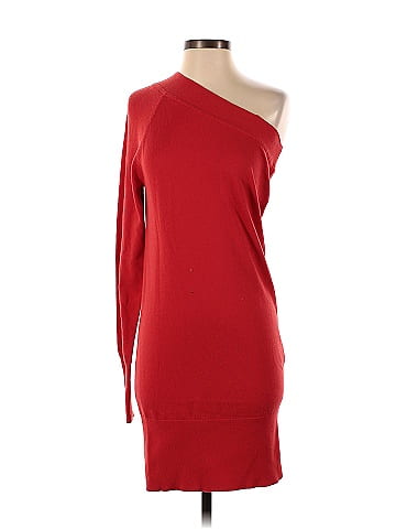 KF/KaufmanFranco Collective One Sleeve Knit Dress (view 1)