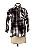 Guess 100% Cotton Gray Long Sleeve Button-Down Shirt Size S - photo 1