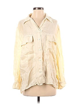 Zara Long Sleeve Button-Down Shirt (view 1)