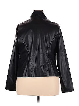 Morgan Taylor Faux Leather Jacket (view 2)