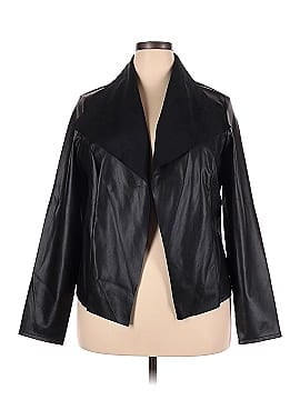 Morgan Taylor Faux Leather Jacket (view 1)