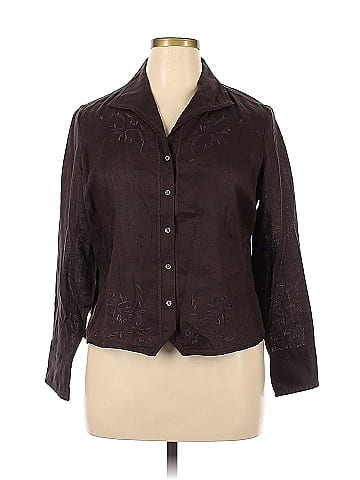 Valerie Stevens Long Sleeve Button-Down Shirt (view 1)