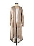 Essentials by Milano 100% Polyester Tan Cardigan Size M - photo 1