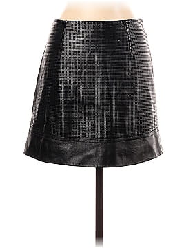 Andrew Marc Leather Skirt (view 2)