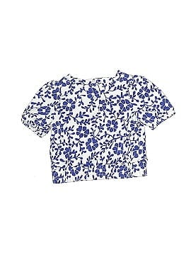 Kaavia James Union-Wade x Janie and Jack Short Sleeve Button-Down Shirt (view 2)