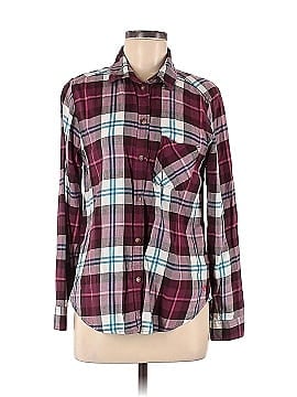 American Eagle Outfitters Long Sleeve Button-Down Shirt (view 1)