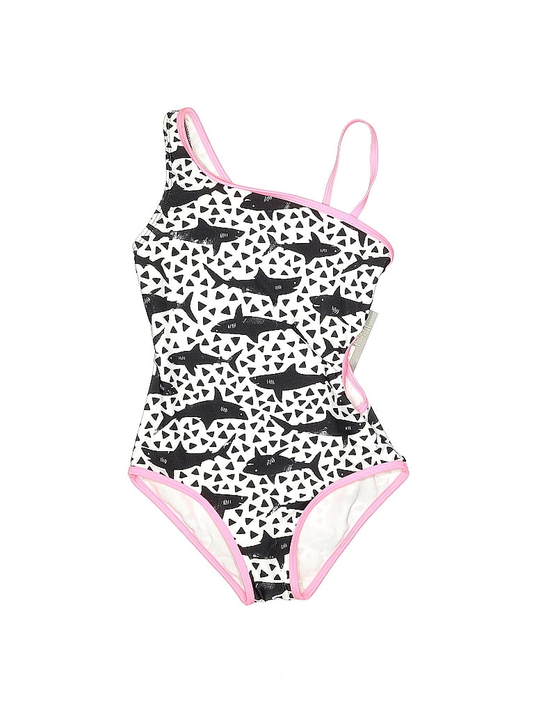 Art Class 100% Recycled Polyester Pink One Piece Swimsuit Size 7 - 8 ...