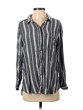 American Eagle Outfitters Long Sleeve Button-Down Shirt (view 1)