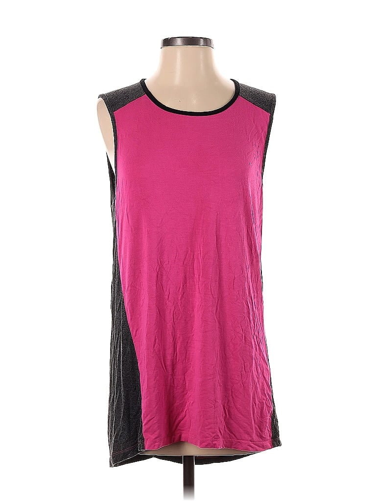 Pre-owned C&c California Tank Top Pink Strapless Neckline Tops