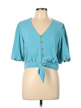 Mod On Trend 3/4 Sleeve Blouse (view 1)