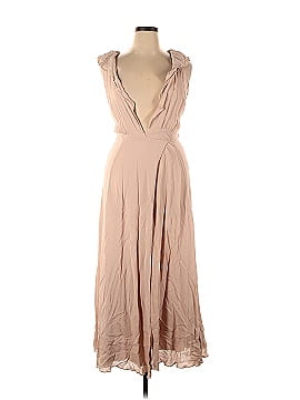 Reformation Champagne Peppermint Dress (view 1)