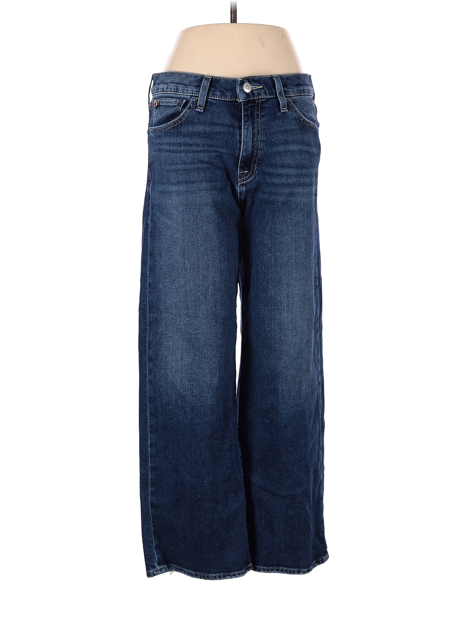Hudson Jeans Solid Blue Jeans 29 Waist - 78% off | thredUP
