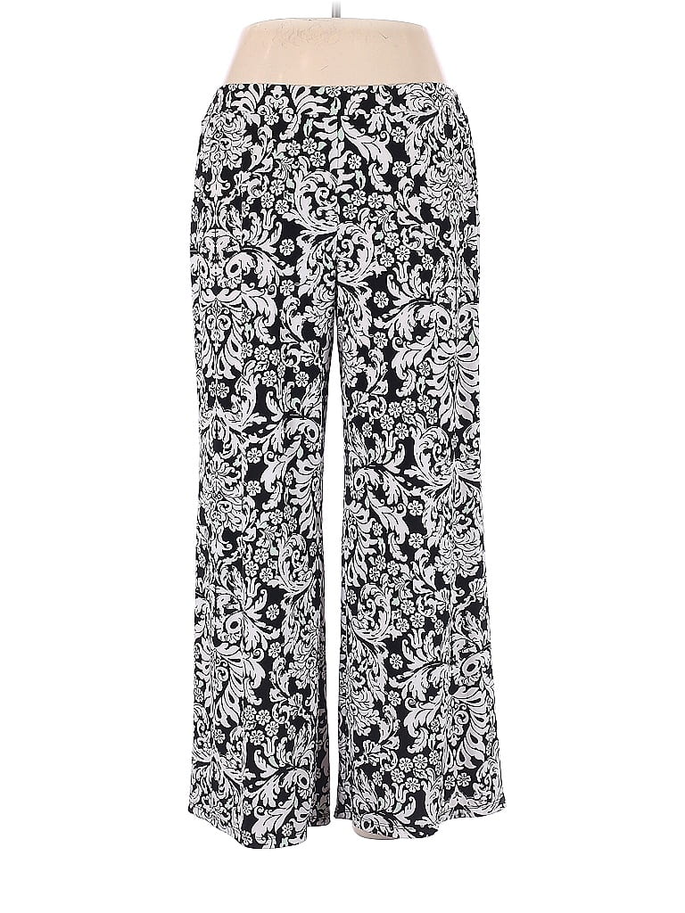 C established 1946 Floral Multi Color Silver Dress Pants Size 14 - 41% ...