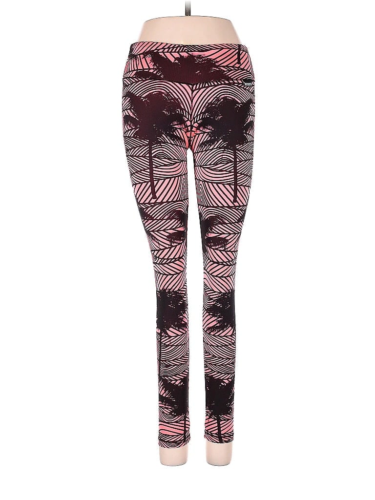Pre-owned Assorted Brands Leggings In Pink