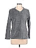 Isotoner 100% Polyester Gray Fleece Size L - photo 2