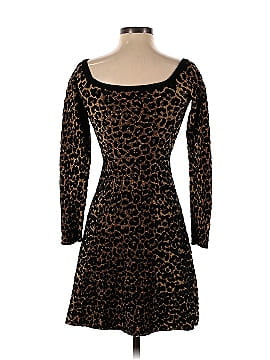 Ronny Kobo Leopard Roawn Dress (view 2)