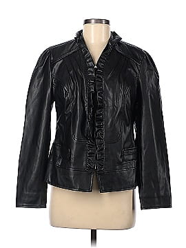 Monroe and Main Faux Leather Jacket (view 1)