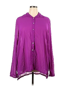 MATTE Collection Long Sleeve Blouse (view 1)