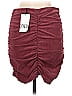 Zara Burgundy Casual Skirt Size M - photo 2