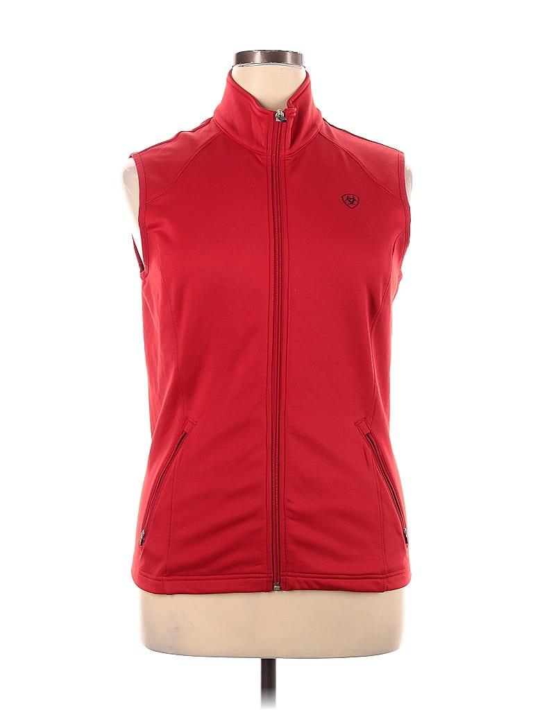 Ariat Solid Red Vest Size XL 75 off thredUP