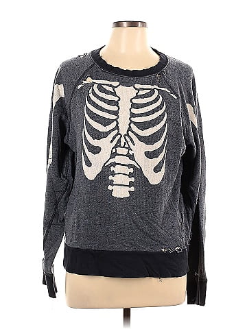 Wildfox hot sale skull sweatshirt