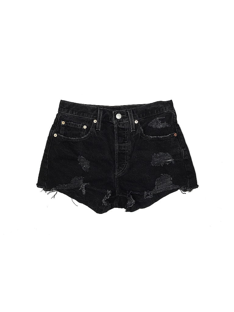 Levi Premium black denim short - 27