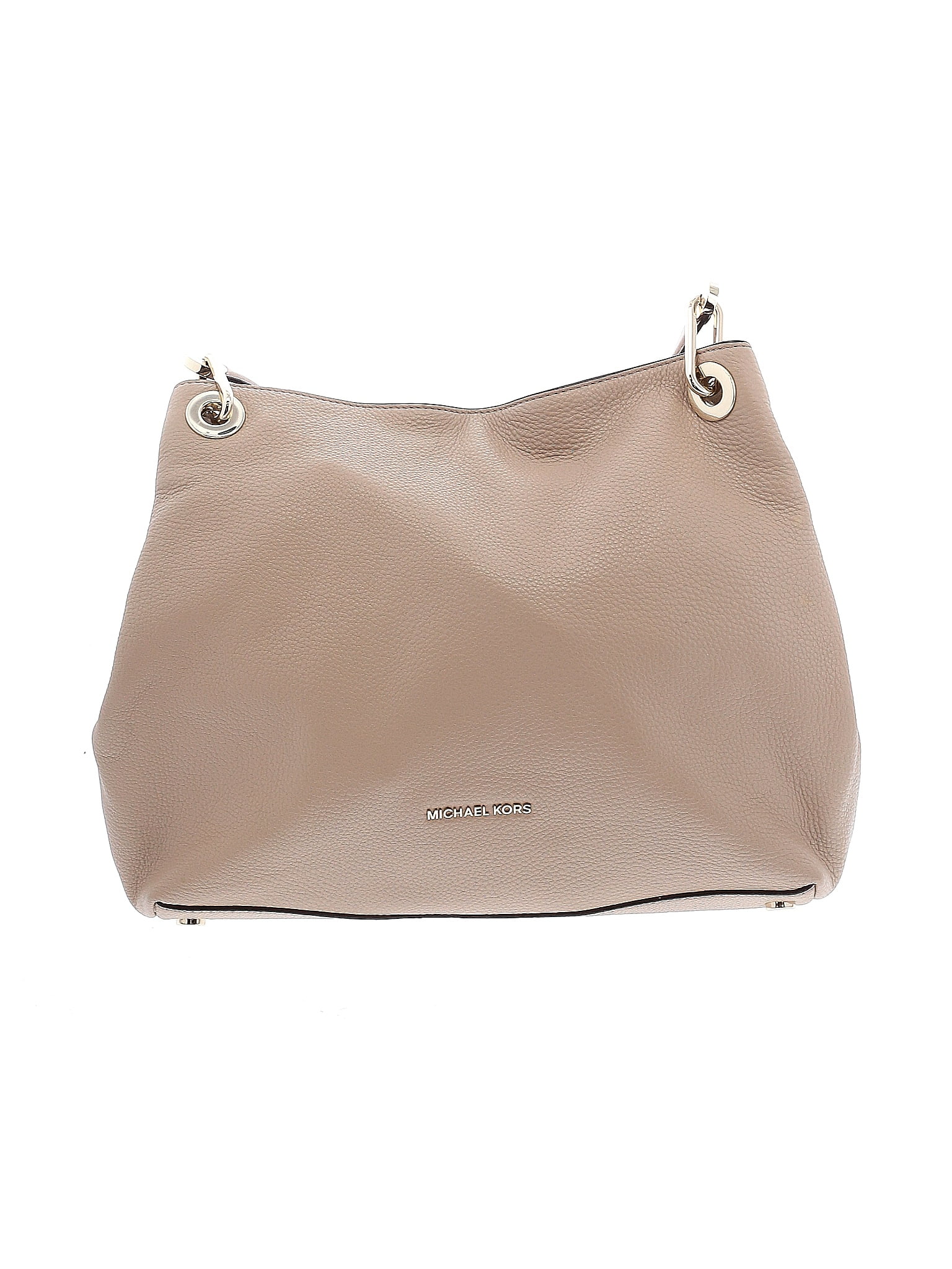 MICHAEL Michael Kors Graphic Solid Tan Leather Shoulder Bag One Size