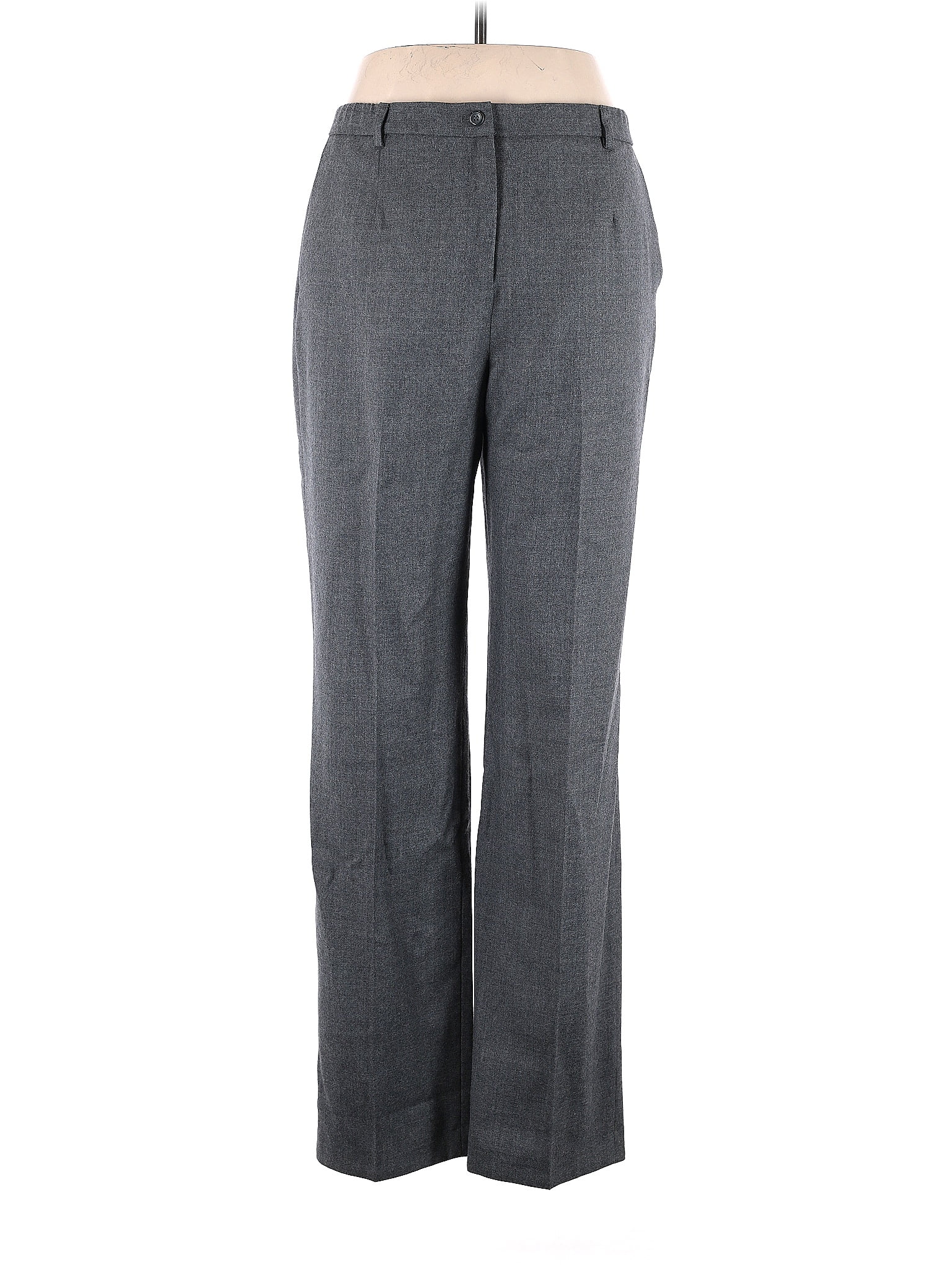 Pendleton 100 Wool Gray Wool Pants Size 14 72 off thredUP