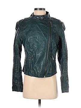 Black Swan Faux Leather Jacket (view 1)