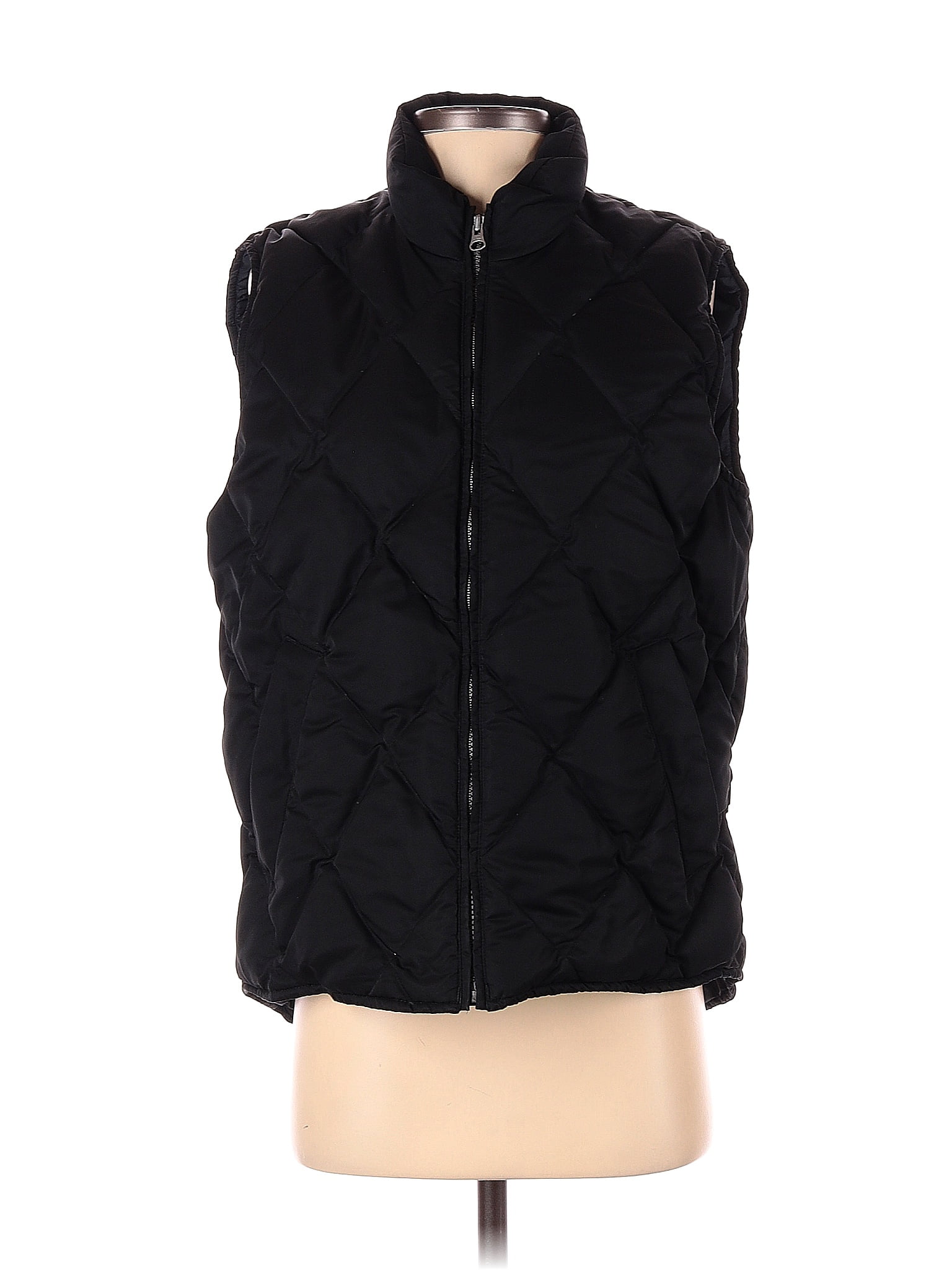 Eddie Bauer 100% Nylon Black Vest Size XS - 67% off | thredUP