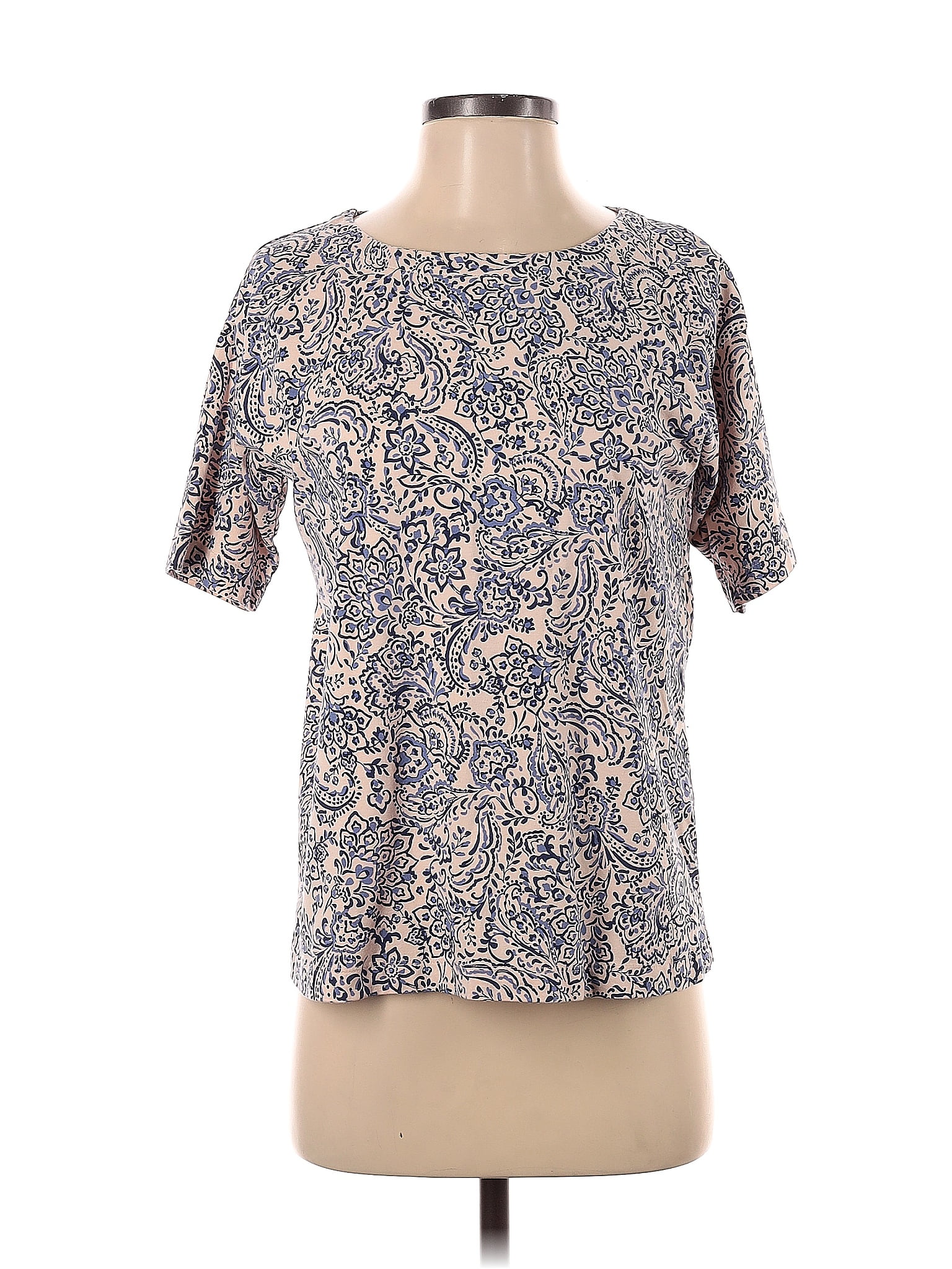 J.Jill Floral Motif Damask Paisley Baroque Print Floral Batik Brocade ...