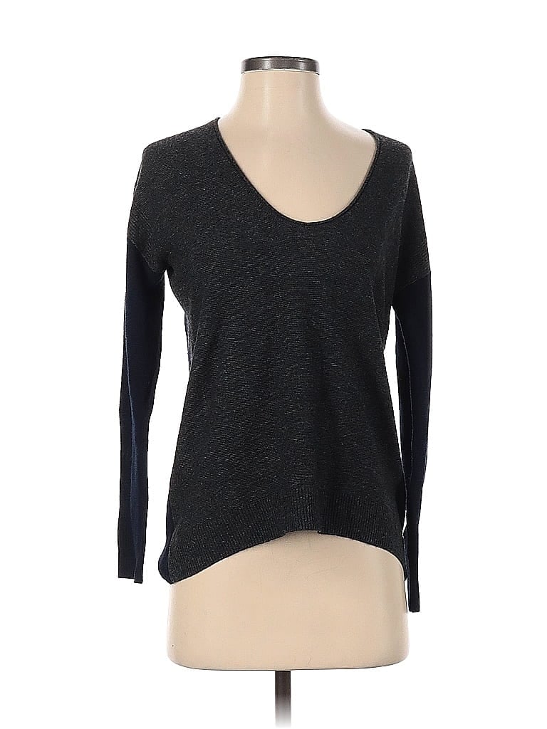 Pre-owned Madewell Pullover Sweater In Gray