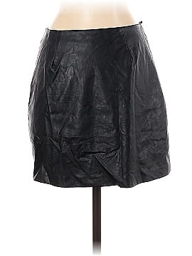 Drew Faux Leather Skirt (view 2)
