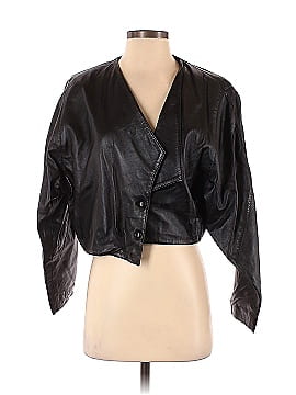 Cache Faux Leather Jacket (view 1)