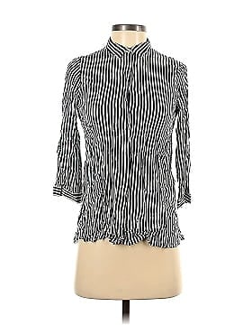 Zara Basic 3/4 Sleeve Button-Down Shirt (view 1)