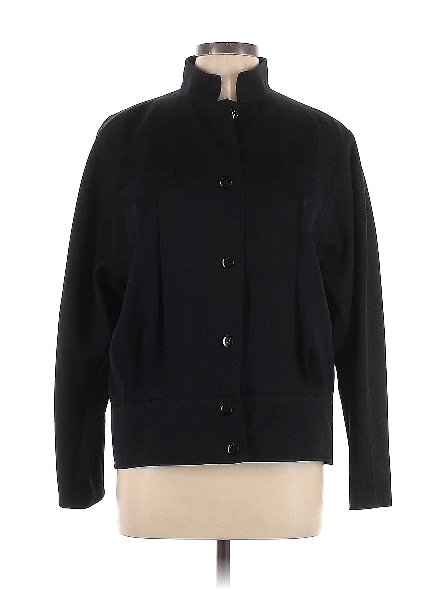 Louis Féraud Black Jacket Size 10 - 79% off | thredUP