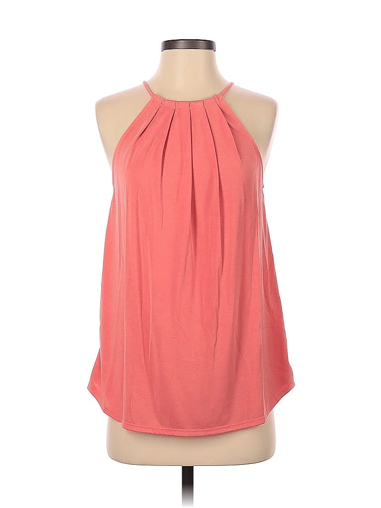 Green Envelope Pink Sleeveless Blouse Size XS - photo 1