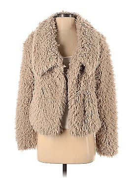 Zara Basic Faux Fur Jacket (view 1)