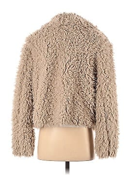 Zara Basic Faux Fur Jacket (view 2)