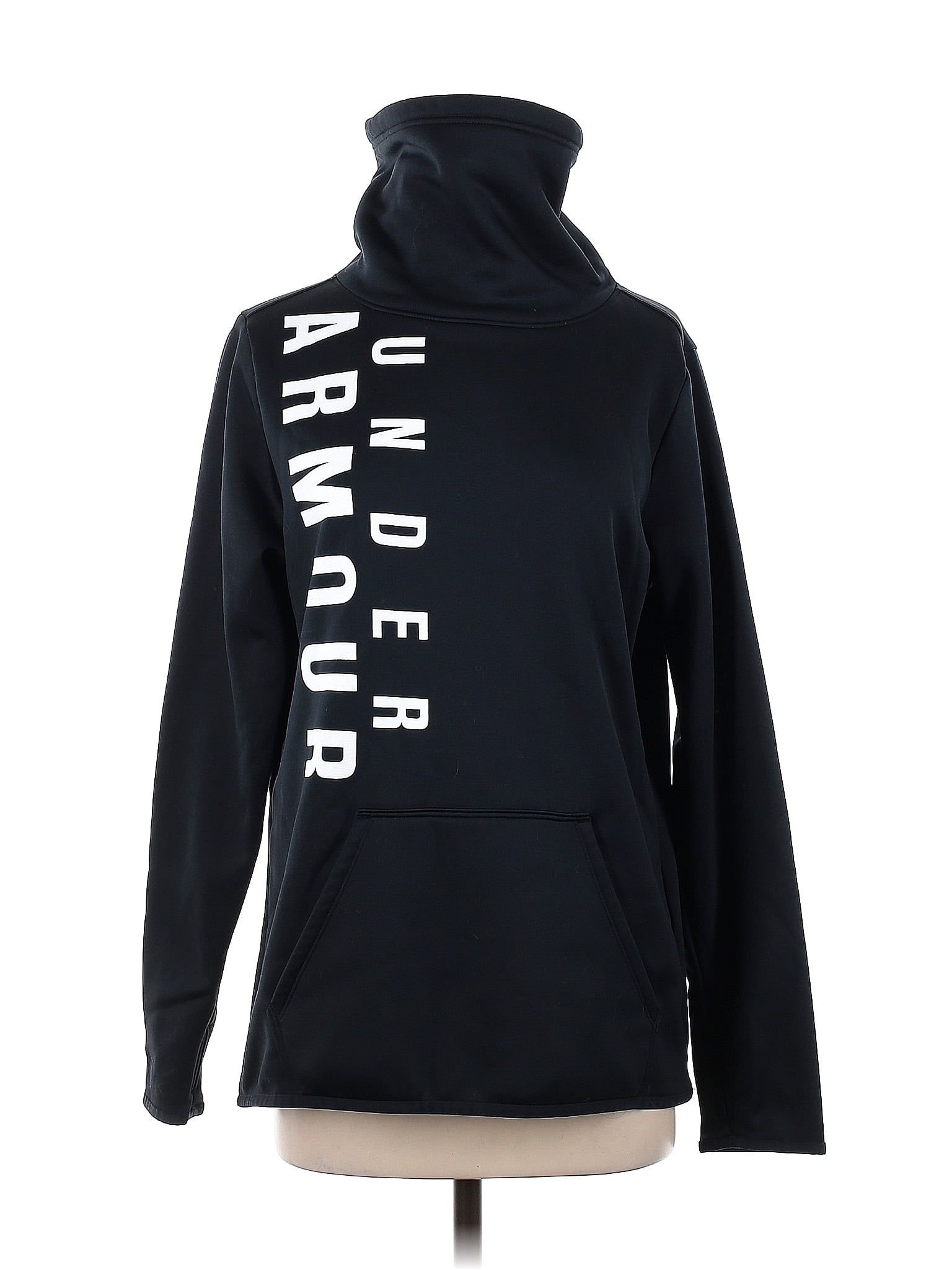 Under Armour 100% Polyester Black Turtleneck Sweater Size S - 53% off ...