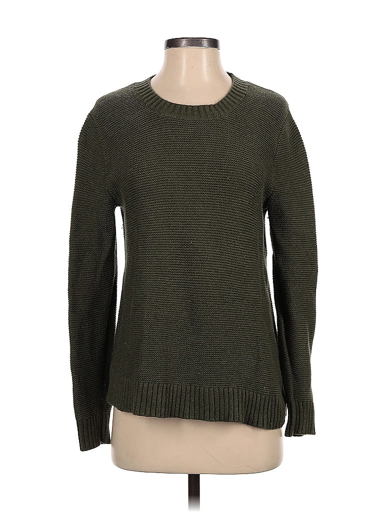 J.Crew Mercantile Solid Green Pullover Sweater Size S - photo 1
