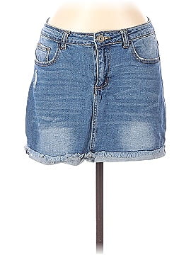 GOGO Jeans Denim Skirt (view 1)